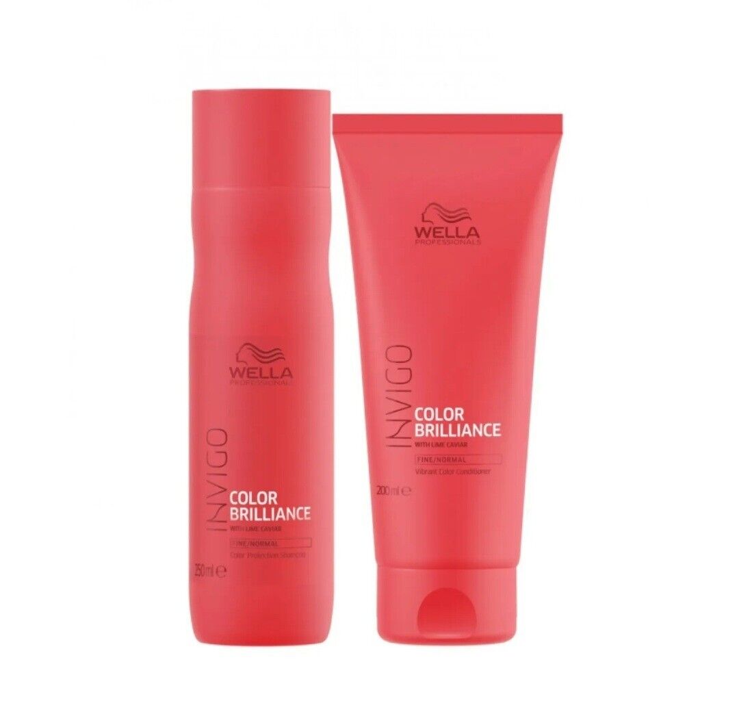 Wella Brilliance Fine/Normal Shampoo 250ml DUO