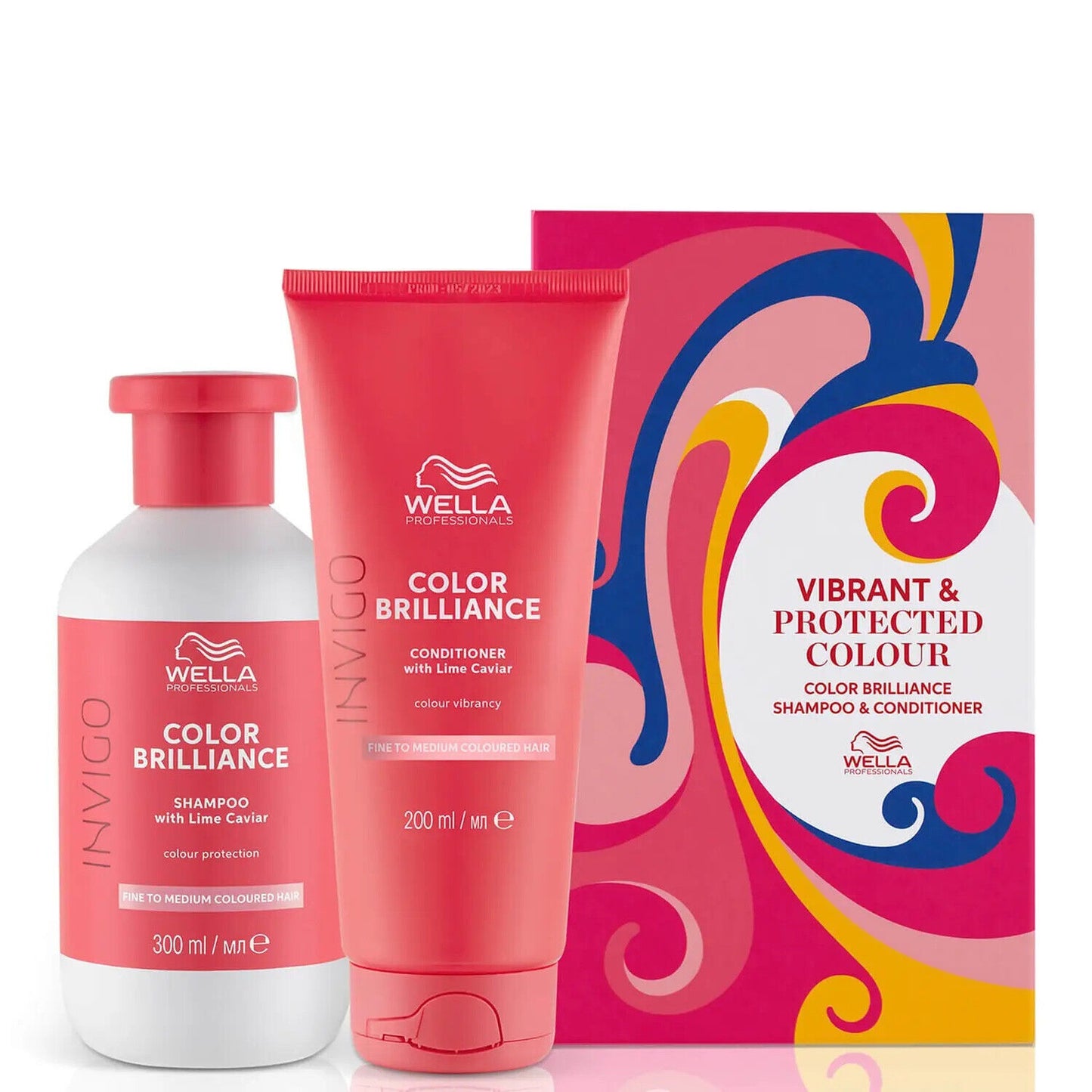 Wella Brilliance Fine/Normal Shampoo 250ml DUO