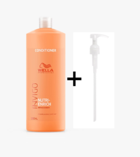 Wella Invigo Nutri-Enrich Conditioner 1000ml + Pump
