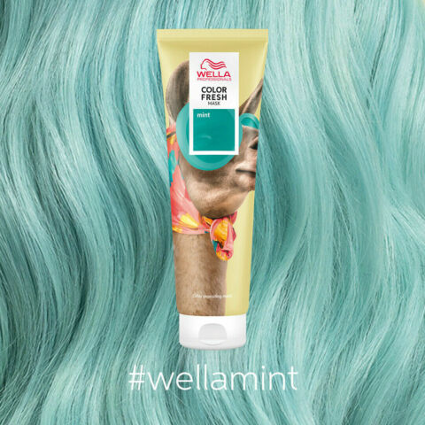 Wella Professionals Color Fresh Mask Temporary Hair Colour Mask 150ml mint