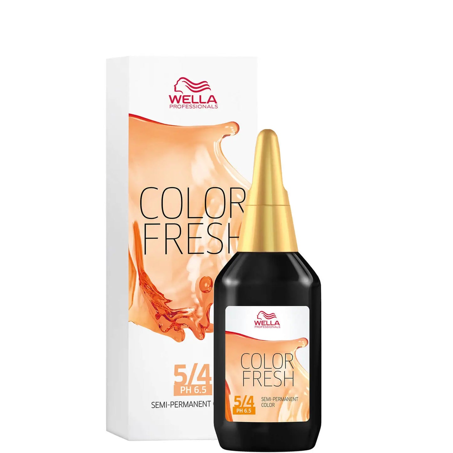 Wella Professionals Colour Fresh 75ml 5/4 Light Red Brown
