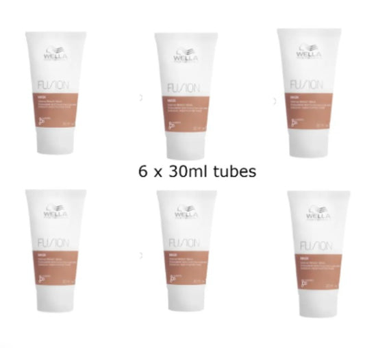 Wella 6 x Fusion Intense Repair 30 ml Masks. Ideal For holiday