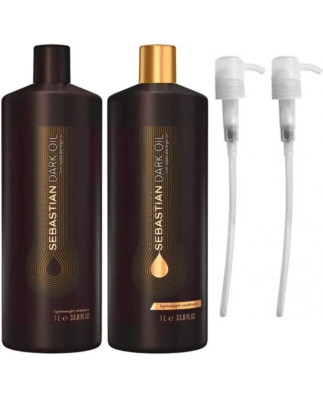 Sebastian Professional Dark Oil  1000ml + Pumps