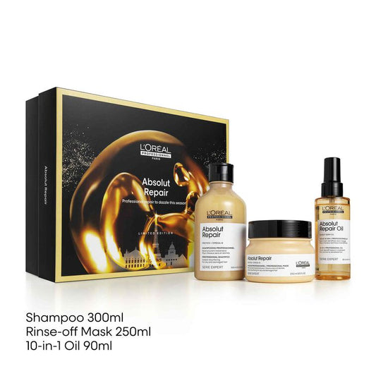 Absolut Repair Trio Gift Set 300ml, 250ml, 90ml