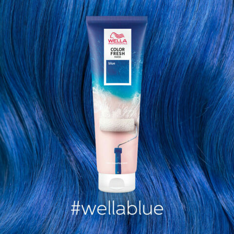 Wella Professionals Color Fresh Mask Temporary Hair Colour Mask 150ml Blue