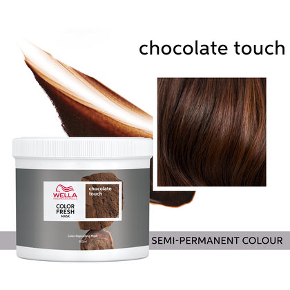 Wella Chocolate Touch Color Fresh 500ml Tub with Pump