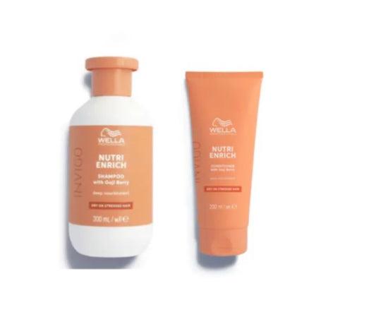 Wella Nutri Enrich 300ml Shampoo & 200ml Conditioner duo