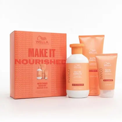 Wella Professionals NoUrishing Nutri Enrich Gift Set 2025 300ml Shampoo 200ml Conditioner and 75ml Mask