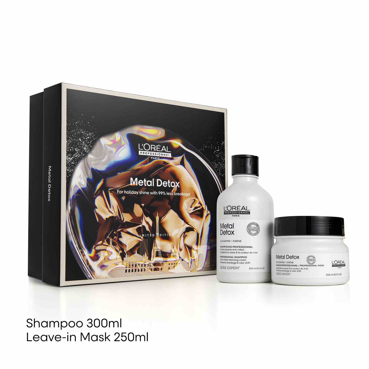 L'Oreal Professionnel Serie Expert Metal Detox Duo Gift Set -Shampoo 300ml & mask 250ml