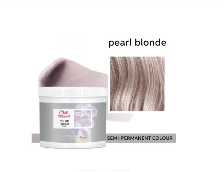 Wella Professionals Color Fresh Mask in Pearl Blonde no pump
