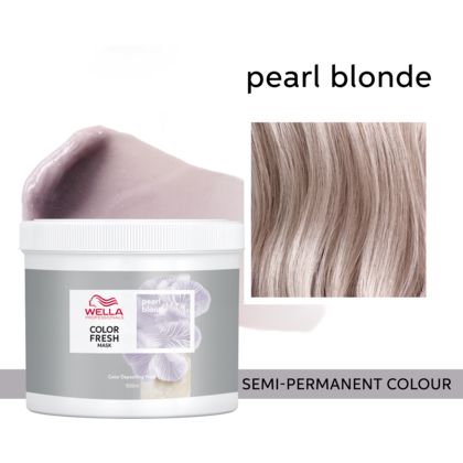Wella Color Fresh Pearl Blonde Mask 500ml Tub with Pump