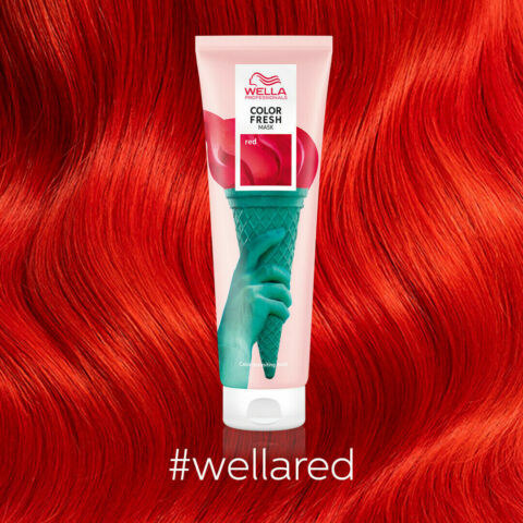 Wella Professionals Color Fresh Mask Temporary Hair Colour Mask Red 150ml