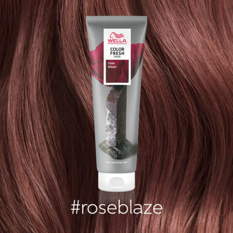 Wella Professionals Color Fresh Mask Temporary Hair Colour Mask 150ml Rose blaze