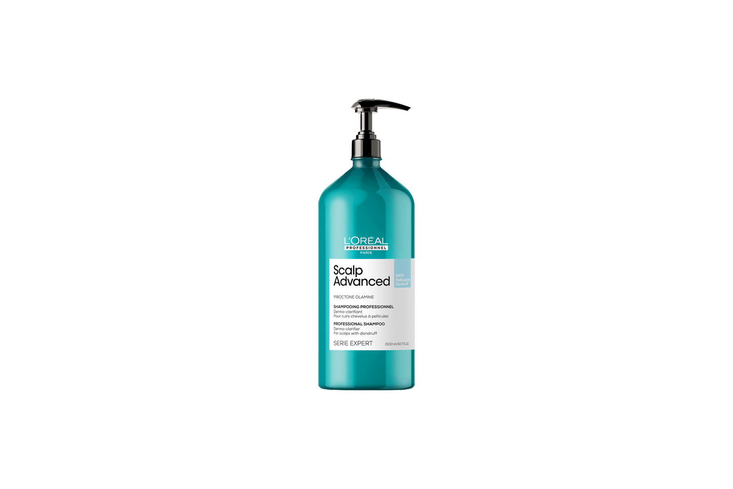 Scalp Advanced Anti-Dandruff Dermo clarifier Shampoo with Pump 1500ml